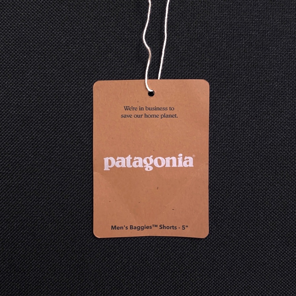 PATAGONIA Men’s Baggies Shorts 5” Inseam — SMALL — Black - Picture 6 of 6